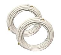 Tubi fast pipe coppia 1/4'' e 3/8'' lunghezza 3 mt pre cartellati raccordati