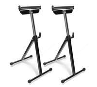 Tubiaz 2x Servantes à rouleau Chevalet à roulettes Support Pliable Établi Support de matériel Servante Atelier