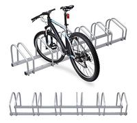 Tubiaz Râtelier vélos Système Range-vélo, Support de Rangement Vélo pour 6 Vélos de Sol et de Montage Mural, Dimensions 160x 32x26cm(2 pièces)