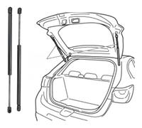 TUBIC 2Pcs Vérin Hayon de Coffre Arrière pour Kia Ceed Hatchback 2012-2019(OEM:81770A2000)-40.7cm,Ressorts à gaz de Coffre de Voiture Hayon Barre Accessoires de Voiture