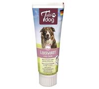 Tubi DOG Délice de pâté pour Chiens en Tube | 75 g | Tube Pratique au Toucher Doux | Pâte à friandises réduite en matières Grasses sans Sucre et sans conservateurs