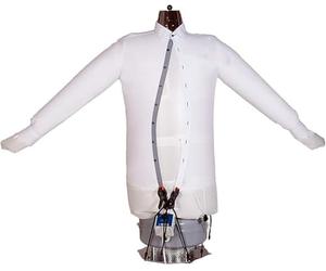 Tubie eco - Modèle de table - Repassage de chemises - Mannequin de repassage - Repassage de chemisiers - Machine à repasser (sac gonflant, taille XXL)