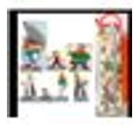 Tubo - Asterix Et Obelix - Le Village Gaulois - 7 Figurines Jaune G