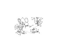 TUBO FLEXIBLE BLANCO INODORO