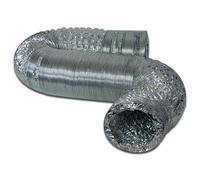 Tubo flexible de Aluminio Aluconnect para Extracción del aire - 10m (102mm)