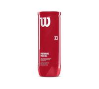 Wilson Padel X3 Ball Tube De 3 , Couleur: jaune , Taille: nosize
