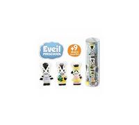 Plastoy- Tubo Eveil 3 Figurines-Zou, 60844 Multicolor
