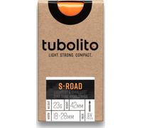 TUBOLITO Chambre à air - ROAD 700x18/28C - SV80 - Orange