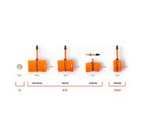 Tubolito Chambre à air Tubo Plus Orange 27,5 pouces 2,50–3,00