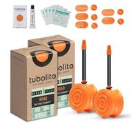 Tubolito Road 700C x 18-32 mm Tube | Léger, solide et compact | Compatibilité jante et frein à disque | 2 x protection anti-crevaison