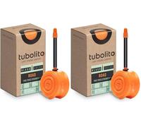 Tubolito Road 700C x 18-32mm Tube | Light, Strong & Compact | Rim & Disc Brake Compatibility | 2X Puncture Protection