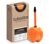 Tubolito S-Tubo Road TPU Tube interieur 700c x 18-28 mm 42 mm / 60 mm / 80 mm Valve Presta | Tube interieur de velo de route le plus petit et le