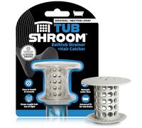 TubShroom Tub Drain Hair Catcher Filtre, Gris