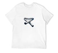 Tubular Bells T-Shirt Mike Oldfield Mens Album CD Cover Music Tee Top White XXL