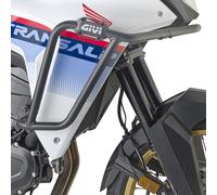 Tubular Engine Guard 25 mm noir zone haute