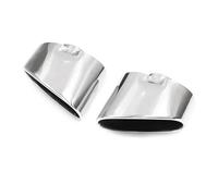 Tubulure D'échappement 1 Paire De Silencieux D'échappement Chromés En Acier Inoxydable Pour BMW Pour X5 E70 2008 2009 2010 2011 2012 2013 Echappement Voiture