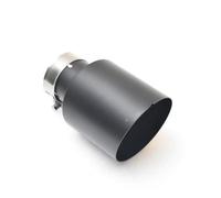 Tubulure D'échappement 1 Pièce Pour Dodge Pour Ram 1500 2500 2013 2014 2015-2018 Silencieux D'échappement Noir Mat Pièces Voiture Embout Modifié Queue Echappement Voiture(IN51-OUT101mm)