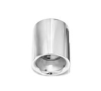 Tubulure D'échappement Silencieux D'échappement Épais En Acier Inoxydable Pour Mazda Pour CX-5 CX5 CX4 CX3 KF 2013-2022 Echappement Voiture(Silver 1PCS)