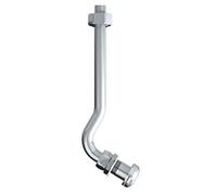 TUBULURE D'URINOIR JACOB DELAFON COQUILLE 2 AVEC EFFET D'EAU