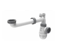 Valentin Tuyau de raccordement pour vasque réglable blanc 60 x 300 mm