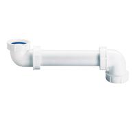 Tubulure lavabo BI MATIERE blanc et bleu sortie…