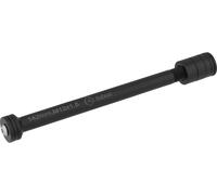Tubus Adaptateur d'axe traversant - Adaptateur de Cadre d'essieu traversant - M12 x 1,5 mm - Noir