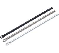 TUBUS Barre de réglage Pour porte-bagages sur œillets de cadre, 350 mm, argent
