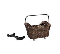 Tubus Carrier Systems GmbH Mixte - Adulte Système Panier Racktime Baskit Willow 2.0 Siège Enfant Marron, 43x31x24