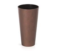 TUBUS SLIM CORTEN 64L. pot, avec réservoir, dimensions (mm) 400x400x762, couleur Cuivre