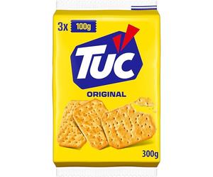 Tuc Original - Crackers Croustillants Salés Cuits au Four - 3x100g