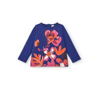 Tuc Tuc T-Shirt en Peluche pour Fille en Bleu avec imprimé Floral Collection Super Natural (Taille 6 Mois)