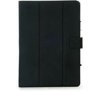 Tucano Facile Plus - Étui à rabat pour tablette - polyuréthane, caoutchouc silicone, cuir écologique - noir - 8" Noir G