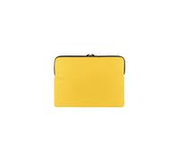 Tucano Housse BFGOM1314-Y Jaune pour Laptop/MacBook Pro 14" 35.6cm, RPET & PU, Résistante à l'eau, 1 Compartiment, Poche Frontale, 395x270x20mm, 219g