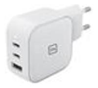 Chargeur Mural Tucano MA-GAN65P-EU-W Blanc 65W