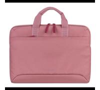 Tucano Smilza BSM1314-PK Sac Messenger 15" Polyester Recyclé Rose, Compatible Laptop 14"/MacBook 15", 370x270x35mm, Protection Chocs