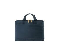 Tucano Sac Messenger Smilza 39,6 cm (15,6") – Polyester, sangle amovible, résistant aux chocs – Bleu