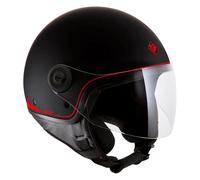 Tucano Urbano El´jettin 6.0 Ac Milan Open Face Helmet Noir XL
