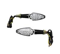 TUCANO URBANO CLIGNOTANT MOTO A LEDS AVOC FUKA TRANSPARENT-NOIR Lg 95mm H30mm L30mm 15 LEDS (HOMOLOGUE ECE) (PAIRE)