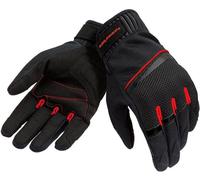 TUCANO URBANO Gants d'été en daim synthétique PENNA Mesh noir/rouge taille XXL