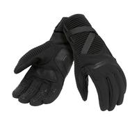 Tucano Urbano Gants Lady Break HYDROSCUD Moto et Scooter. Gants de Moto d'hiver Femme Dos en Softshell, Paume en Daim avec Inserts en Cuir, 100% imperméable et Respirant, écran Tactile. Taille L