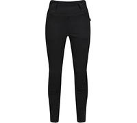 TUCANO URBANO MOTOGIRL - RIBBED LEGGINGS Black IT38EU34-L30
