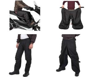 Tucano Urbano - Tablier Thermoscud pour moto et scooter - R093 - Taille XL - TAKEAWAY - Hiver - Universel - Extérieur 100% polyester - Adapté pour passager moto et scooter