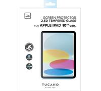 TUCANO Verre de protection pour Apple iPad 10.9 pouces, 10e génération (2022), transparent (63023)