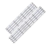 TUCANSBP 4 pièces Bande de rétroéclairage LED 9 Lampes compatibles for FLTV-42K11 0D416D09-ZC21AG-04 303TT416036 0DT-41.6(GJM)-0D30 United LED42HS27 3V/LED