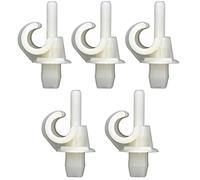 TUCANSBP 5 pièces Capot Capot Tige Prop Support Fixation Clip Retenue Pince Fit for VW Golf Jetta Vento Sharan Passat T-Roc Polo 1U0823397 Titulaire