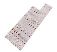 TUCANSBP Bande de rétro-éclairage LED Compatible for LG TV 43 "CRH-A4330300104L6CNRev1.0 SW43D09L-ZC22AG-02 LED 43UG620V 43UJ620V 4/5 Lampe (Color : 2TV(16pcs))
