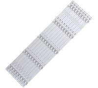 TUCANSBP Barre de rétroéclairage LED 9 pièces/Ensemble 5LED, Compatible for TCL L60P2-UD U60V6026 60D2900 4C-LB6005-HR01J LVU600LG0T5 TOT_60D2900_9X5_3030C