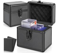 TucgoElite Boîte de Rangement pour Cartes Sportives Évaluées - Compatible avec les Plaquettes PSA/GMA/CSG/SGC/HGA, Étui pour Porte-Cartes Top Loader pour Cartes de Baseball et de Football