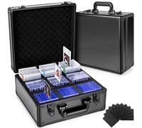 TucgoElite Boîte de Rangement pour Cartes Sportives Évaluées - Compatible avec les Plaquettes PSA/GMA/CSG/SGC/HGA, Étui pour Porte-Cartes Top Loader pour Cartes de Baseball et de Football