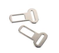 Tûche 2 pièces Clip Désactive l'Alarme de Ceinture de Sécurité Auto, Fermoirs de Ceinture de Sécurité Auto arrêtent le son des ceintures de sécurité Beep off